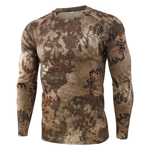 SYV Long Sleeve Shirt - Python Camo Elevated I - Seek Your Vision