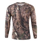 SYV Long Sleeve Shirt - Forest Camo Elevated I - Seek Your Vision