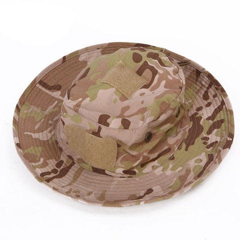 SYV Wide Brim Hat - Desert Camo Elevated I - Seek Your Vision