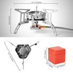 SquareStove - Portable Camping Stove - Seek Your Vision